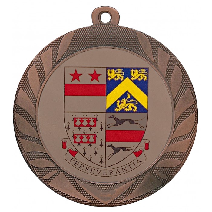 70MM IRON CUSTOM MEDAL - GOLD, SILVER OR BRONZE